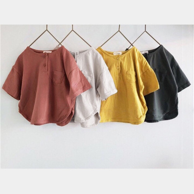 yw441 เสื้อแขนสั้น size 7-15 5 ชุดต่อแพ็ค