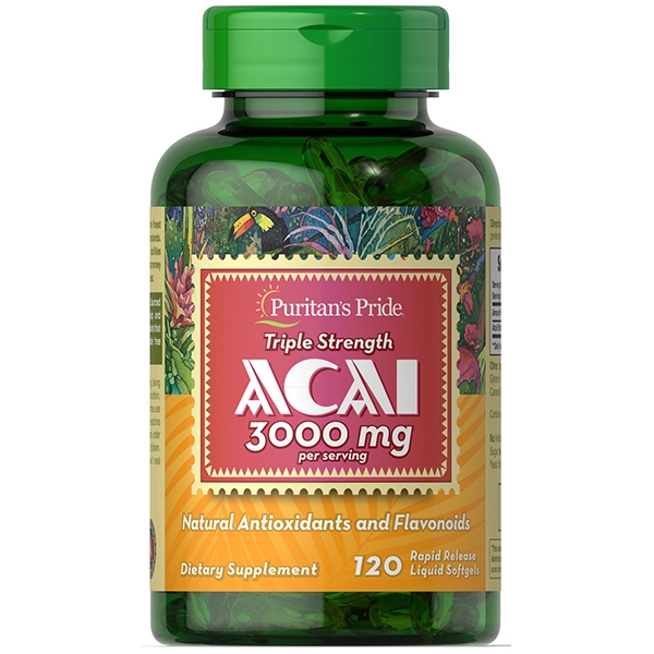 พร้อมส่ง อาซาอิ Puritan's Pride Acai 3000 mg