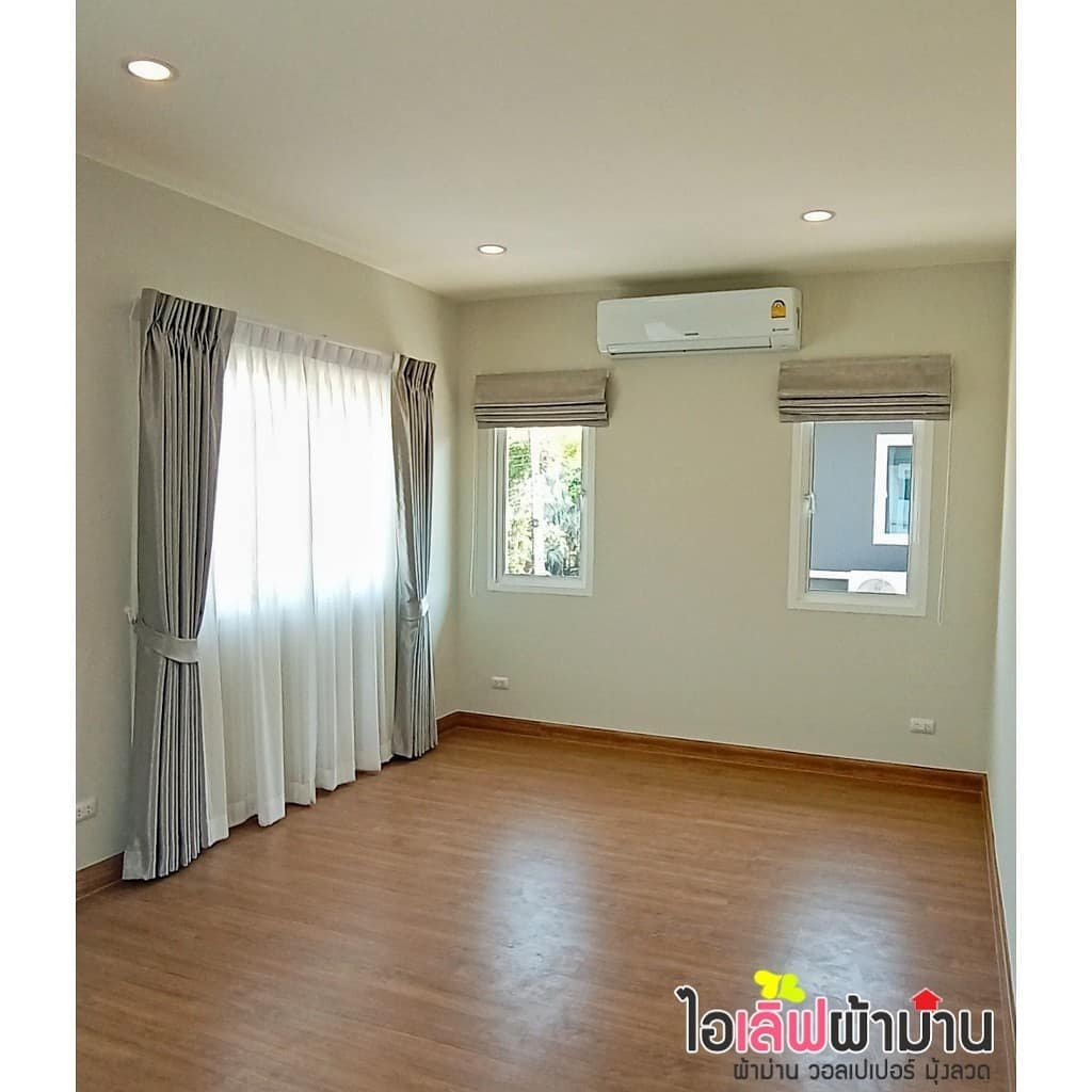 [H443] Centro รังสิต คลอง4 ม่านจีบ ม่านพับ ม่านโปร่ง