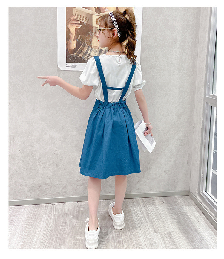 dr4934 เสื้อ+กระโปรง เด็กโต 3 ตัวต่อแพ็ค 110-160 (เลือกไซส์ได้ให้ครบแพ็ค)