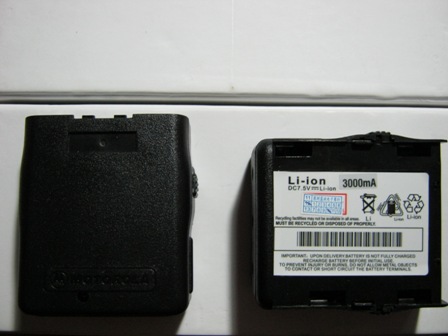 แบต Lithium MOTO GP-68 7.5V. 3000mA(แบบสั้น)