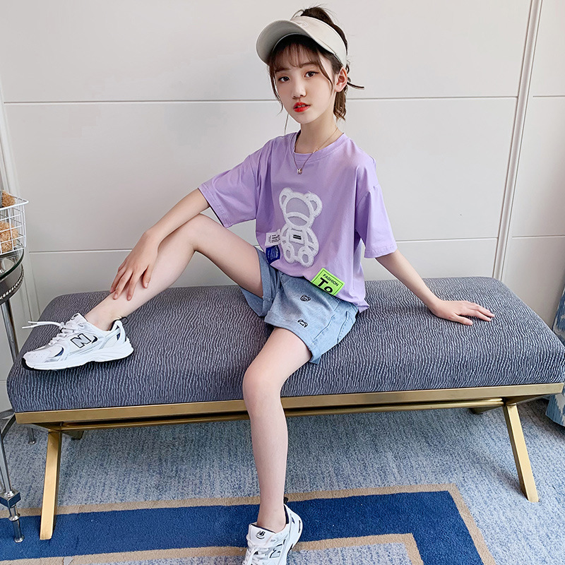 dr5414 เสื้อ+กางเกง เด็กโต 3 ตัวต่อแพ็ค 110-170 (เลือกไซส์ได้ให้ครบแพ็ค)