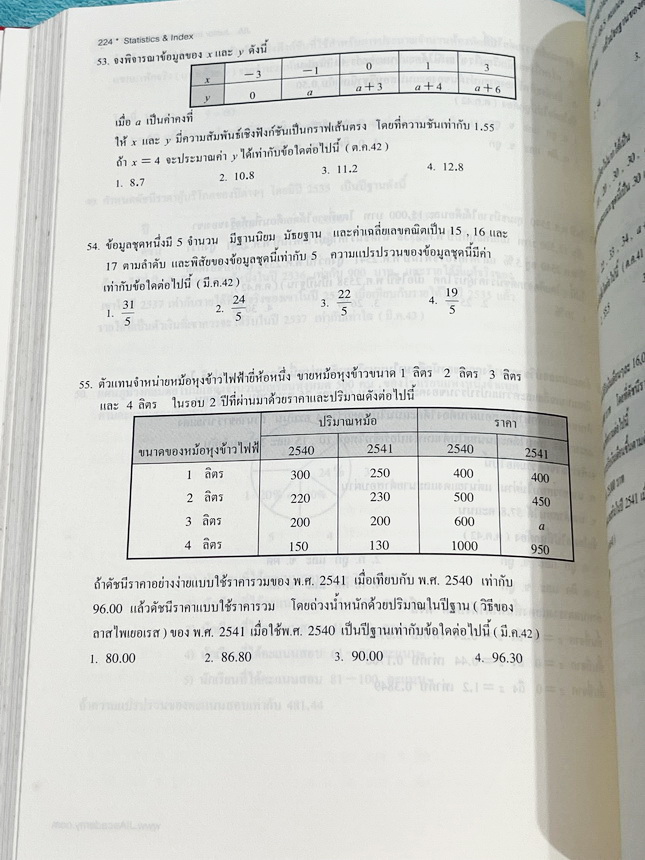 ►อ.เจี๋ย◄ คลังข้อสอบคณิตศาสตร์ พร้อมเฉลยครบทุกข้อ หนังสือตะลุยโจทย์คณิตศาสตร์เล่มนี้ อ.เจี๋ยได้รวบรวมโจทย์คณิตศาสตร์มากกว่า 1,000 ข้อ ในหลายบทเรียนที่สำคัญ โดยต้องการให้น้องๆเข้าใจหลักการ และการแก้ไขโจทย์ในเรื่องต่างๆเหมาะสำหรับนักเรียนชั้น ม.ปลาย และผู้เ