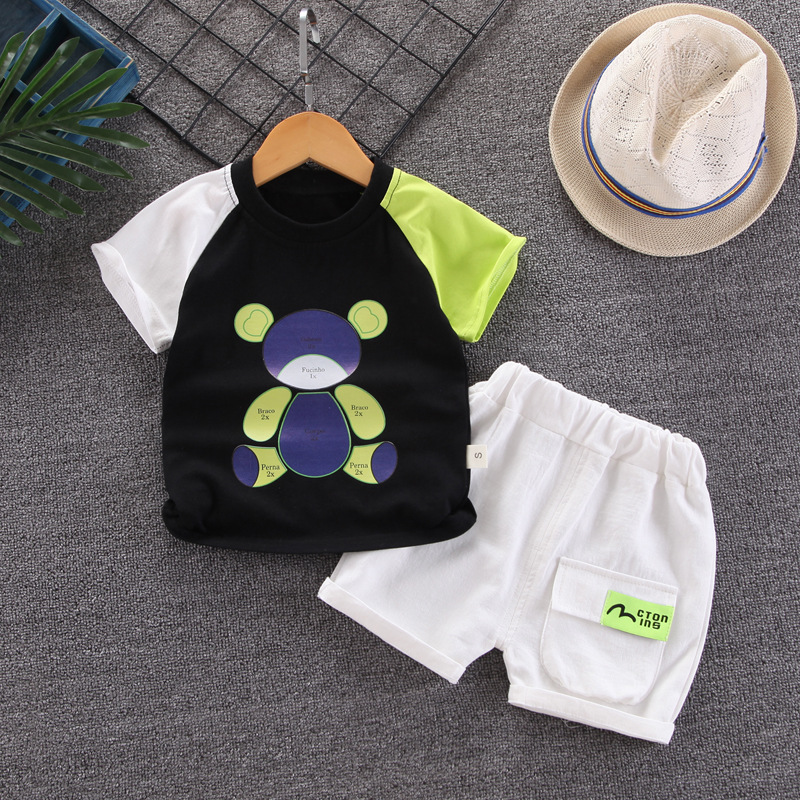 ha1594 เสื้อ+กางเกง size 80-110 จำนวน 4 ตัวต่อแพ็ค