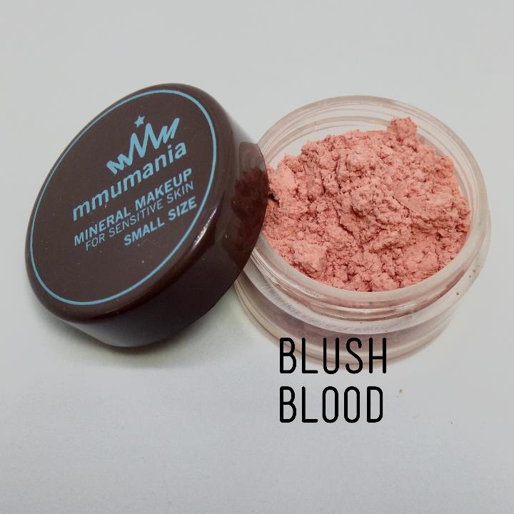 ขนาดเล็ก MMUMANIA Exclusive Blush : Clear Matte BLOOD