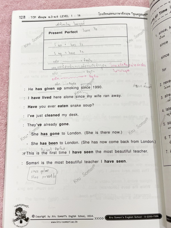 ►ภาษาอังกฤษครูสมศรี◄ ครบเซ็ทหนังสือกวดวิชา Top อังกฤษ ม.3-ม.4 Level 1-2 รวม 2 เล่ม มีสรุปเนื้อหาไวยากรณ์หลักแกรมม่าสำคัญๆ มีโจทย์แนวข้อสอบและแบบฝึกหัดประจำบท โจทย์ครอบคลุมทั้งพาร์ท Cloze Test , Grammar , Reading รวมทั้ง Vocab สำคัญที่ควรจำในระดับชั้น ม.3-