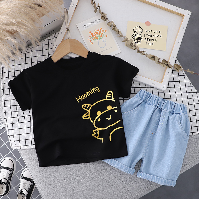 ha1551 เสื้อ+กางเกง size 80-120 จำนวน 5 ตัวต่อแพ็ค