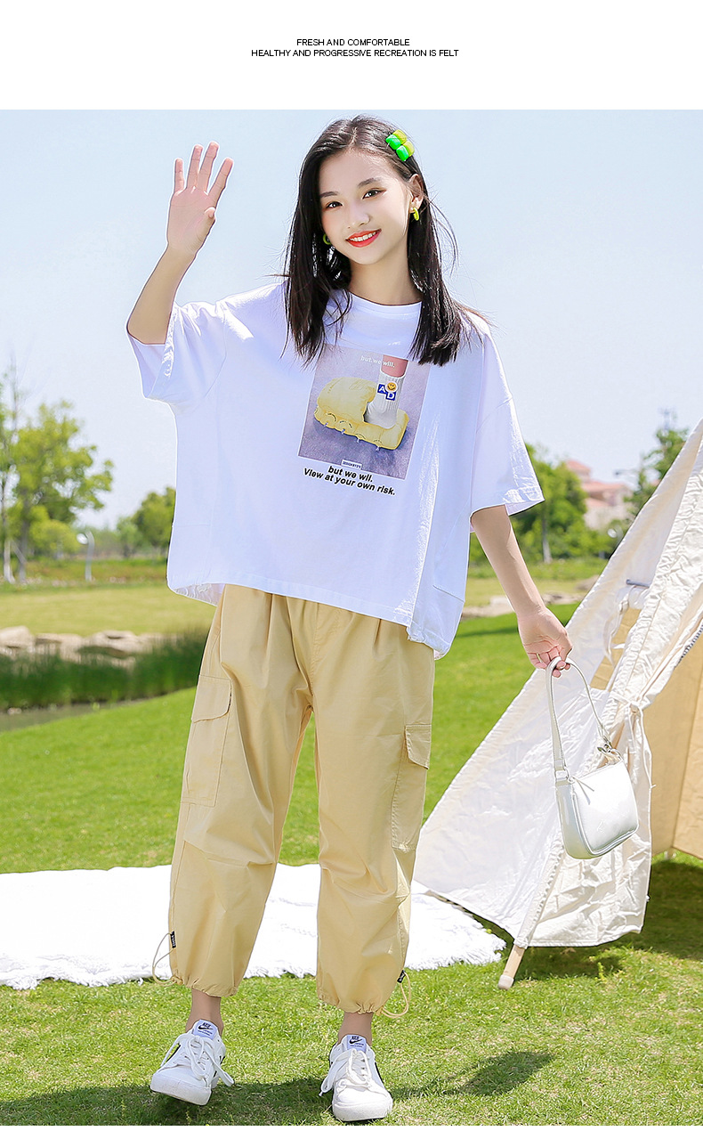 dr5448 เสื้อ+กางเกง เด็กโต 3 ตัวต่อแพ็ค 110-170 (เลือกไซส์ได้ให้ครบแพ็ค)