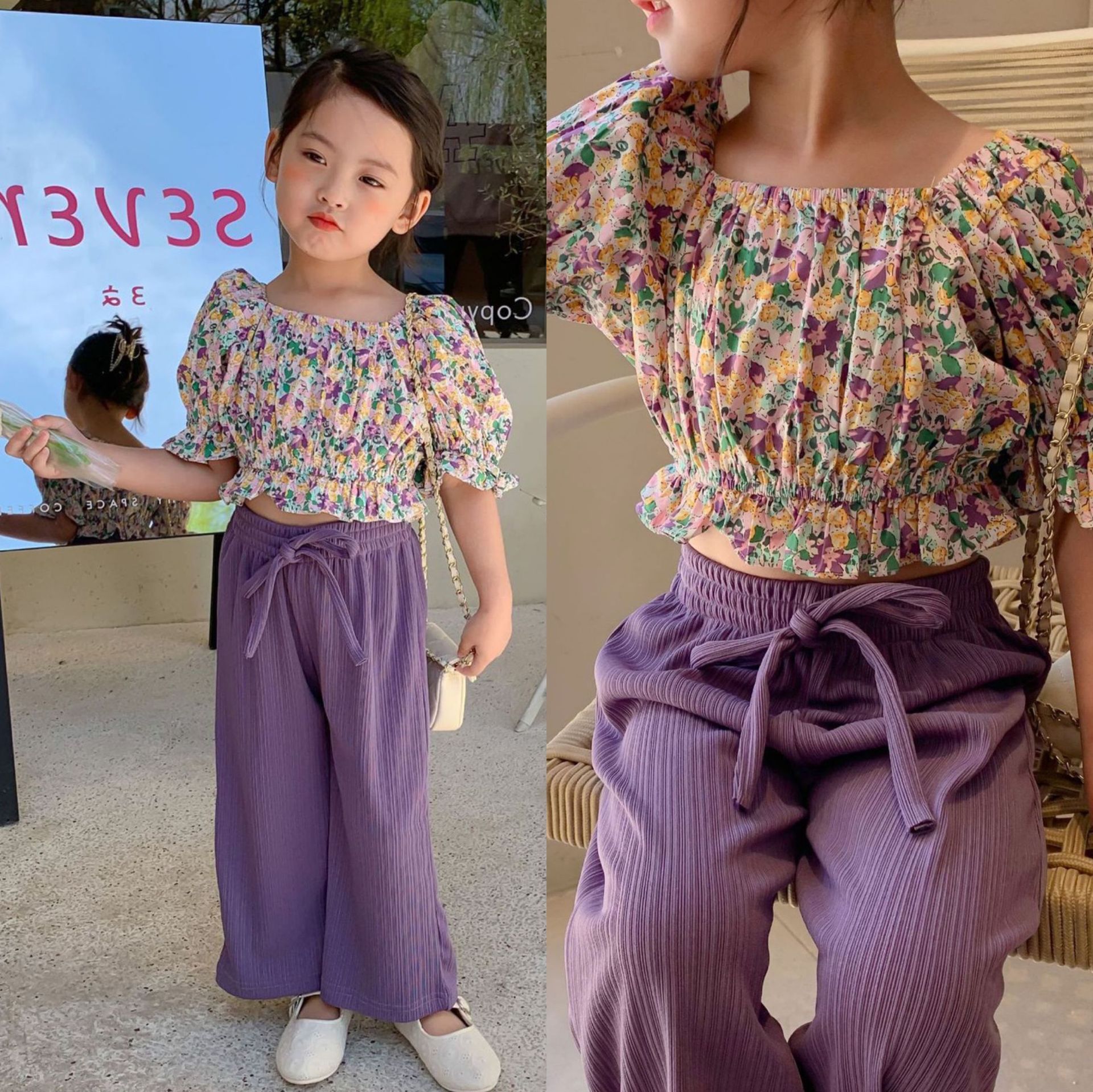 yy111 เสื้อ+กางเกง size 7-15 5 ชุดต่อแพ็ค (เลือกไซส์ได้ ให้ครบแพ็ค)