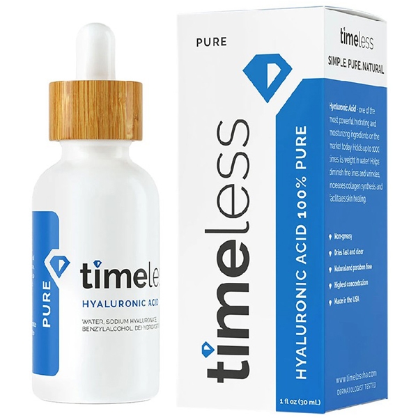 พร้อมส่ง ไฮยาลูรอนิคแอซิด 100% Timeless Hyaluronic Acid Pure 30ml.