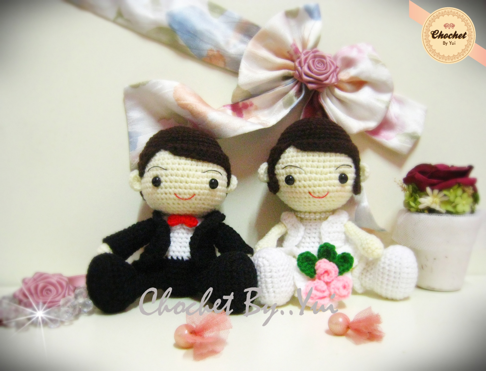 ตุ๊กตาแต่งงาน เจ้าบ่าว-เจ้าสาว 7 นิ้ว