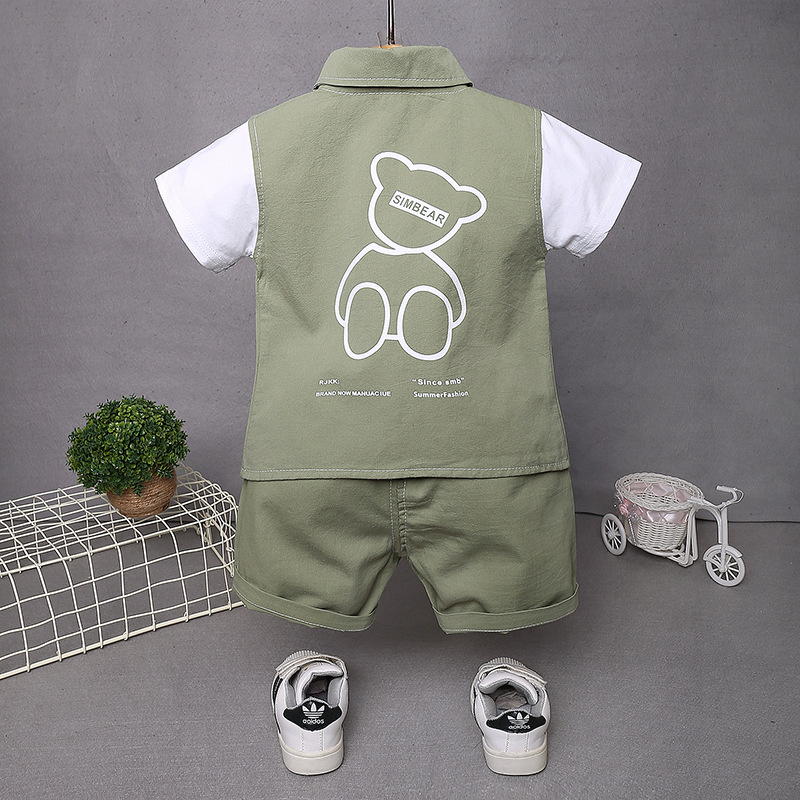 ha1377 เสื้อ+กางเกง size 80-110 จำนวน 4 ตัวต่อแพ็ค