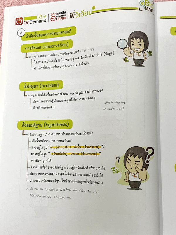 ►สอบเข้ากำเนิดวิทย์, มหิดล,เตรียมอุดม◄ หนังสือกวดวิชาออนดีมานด์ พี่วิเวียน ติวเข้มเนื้อหาชีววิทยา สอบเข้าเตรียมอุดม มหิดล กำเนิดวิทย์ และโรงเรียนแข่งขันสูง มีสรุปเนื้อหาและโจทย์แบบฝึกหัดประจำบท โจทย์มีความยากระดับ Advanced เหมาะสำหรับเด็กที่มีพื้นฐานดี โจ