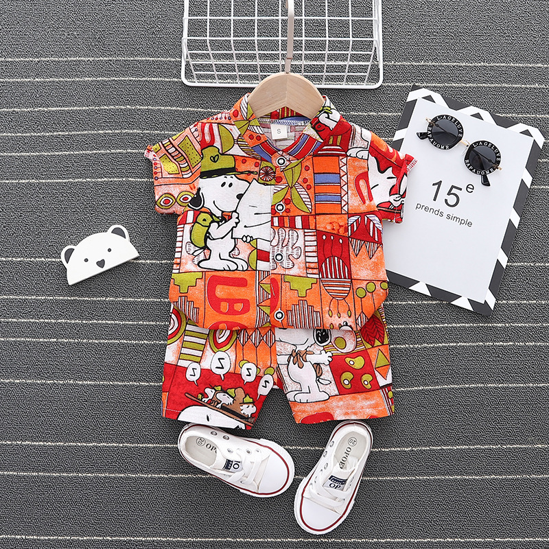 ha1683 เสื้อ+กางเกง size 80-110 จำนวน 4 ตัวต่อแพ็ค