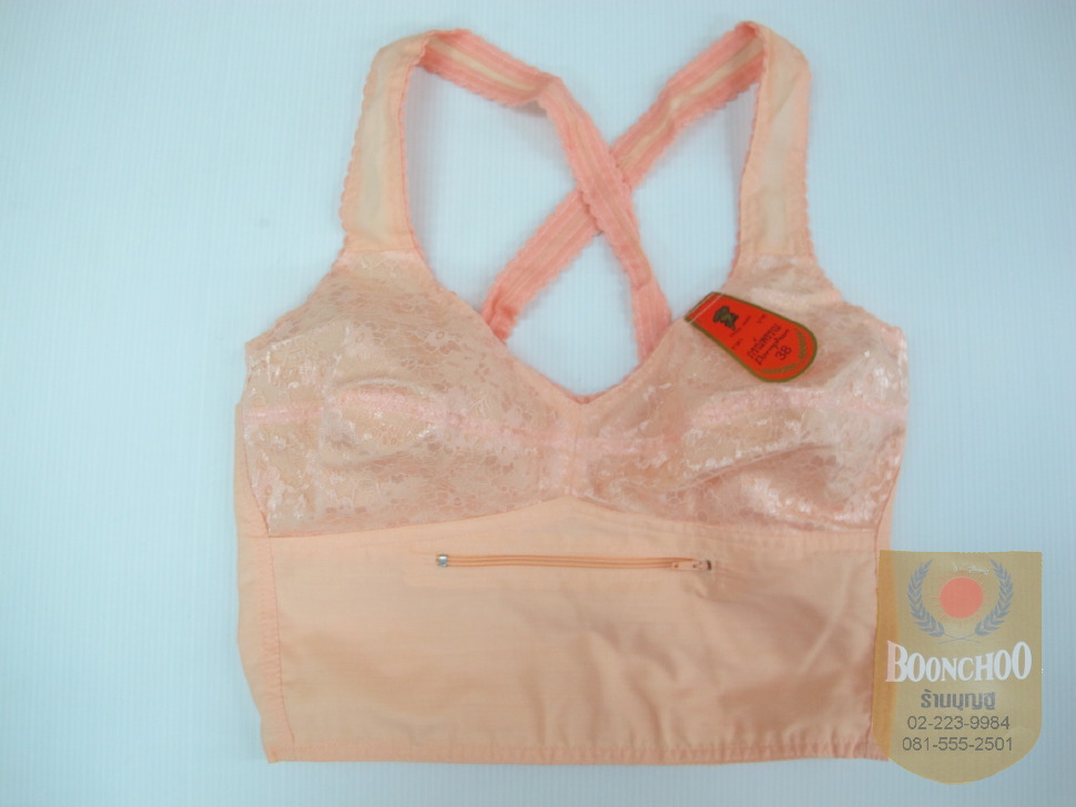 ยกทรงซิป หูผ้า