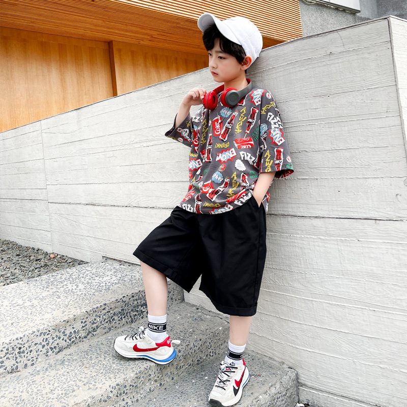 dr5033 เสื้อ+กางเกง เด็กโต 3 ตัวต่อแพ็ค 120-170 (เลือกไซส์ได้ให้ครบแพ็ค)