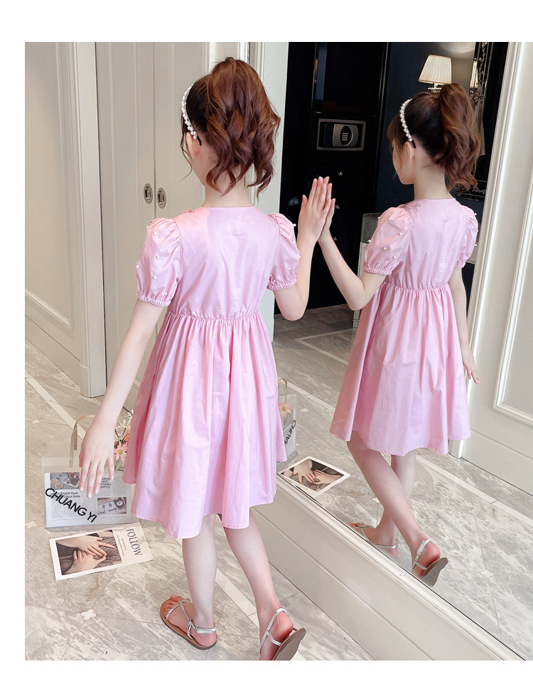 dr4999 เดรส เด็กโต 3 ตัวต่อแพ็ค 120-170 (เลือกไซส์ได้ให้ครบแพ็ค)