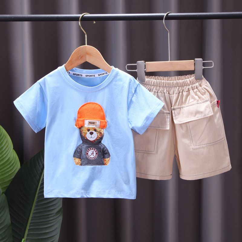 ha1538 เสื้อ+กางเกง size 90-130 จำนวน 5 ตัวต่อแพ็ค