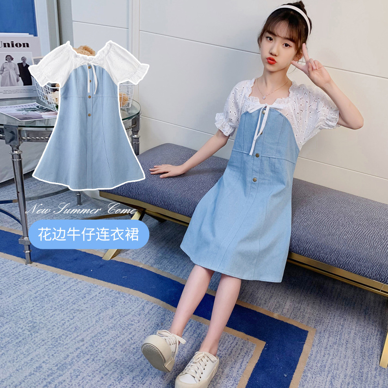 dr5479 เดรส เด็กโต 3 ตัวต่อแพ็ค 110-160 (เลือกไซส์ได้ให้ครบแพ็ค)