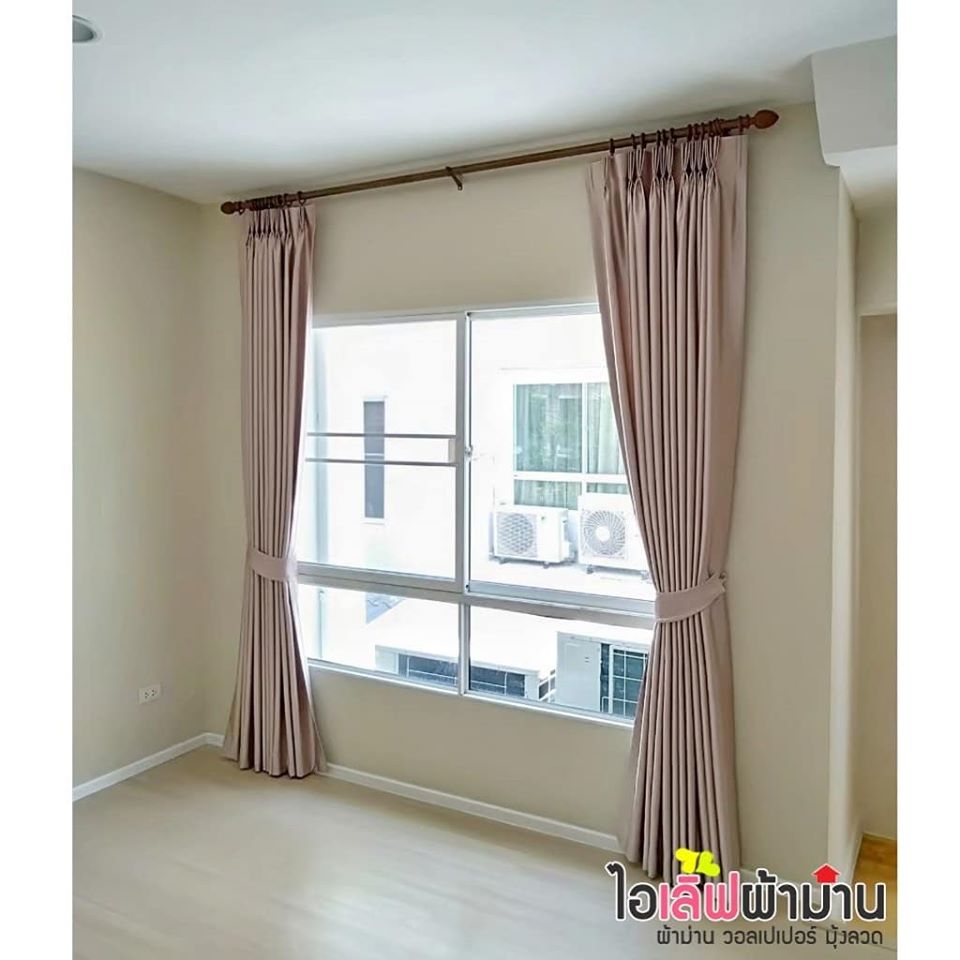 [H449] บ้านกลางเมือง Swiss Town เกษตร-นวมินทร์ ทาวน์โฮม 3 ชั้น ผ้าม่าน แบบม่านจีบรางโชว์ และม่านพับ