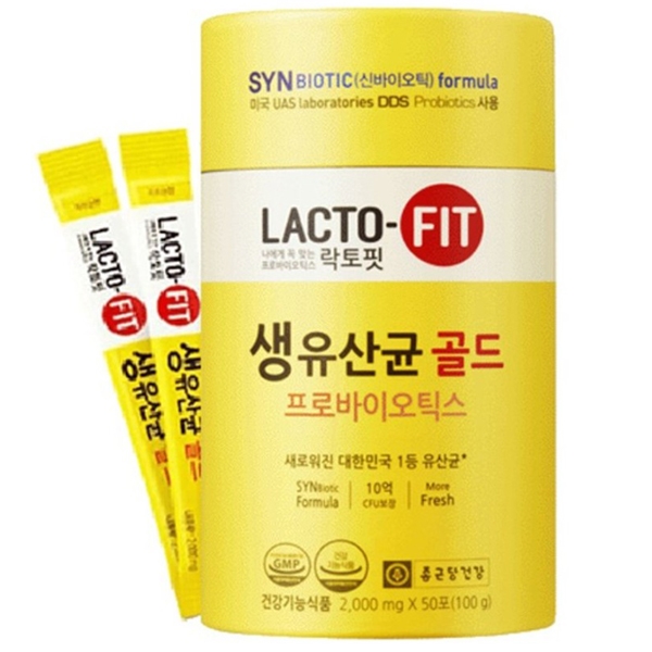 พร้อมส่ง LACTO-FIT SYNBIOTIC 50 ซอง โปรไบโอติกส์ ปรับสมดุลลำไส้-ระบบขับถ่าย