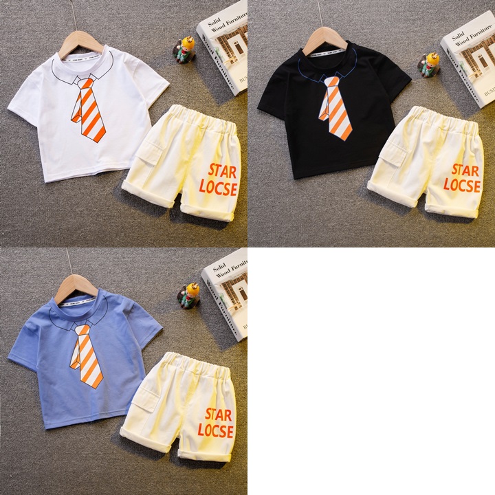 ha1334 เสื้อ+กางเกง size 80-120 จำนวน 5 ตัวต่อแพ็ค