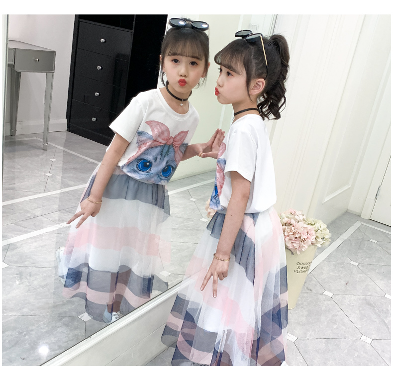 dr4865 เสื้อ+กระโปรง เด็กโต 3 ตัวต่อแพ็ค 110-160 (เลือกไซส์ได้ให้ครบแพ็ค)