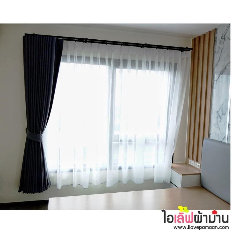 [C202] ริชพาร์ค ศรีนครินทร์ ม่านม้วน ม่านตาไก่