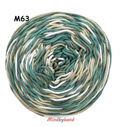 เชือกฟอกสีเหลือบ สี 63