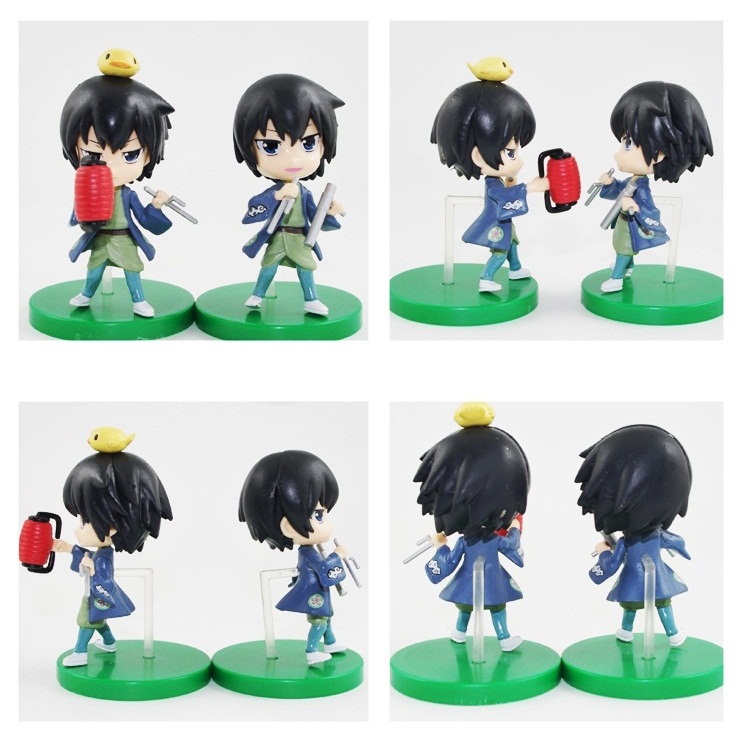 โมเดลรีบอร์น ชุดญี่ปุ่น ฐานเขียว10 ตัว