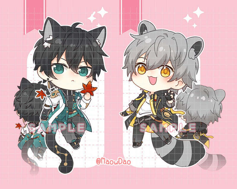 HSR : Wagging Tail : Dan Heng & Caelus