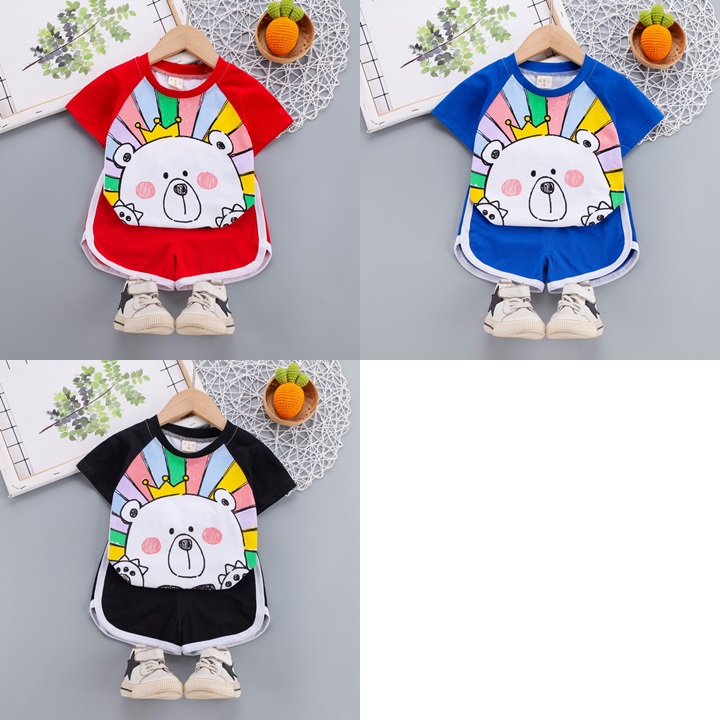 ha1525 เสื้อ+กางเกง size 80-120 จำนวน 5 ตัวต่อแพ็ค