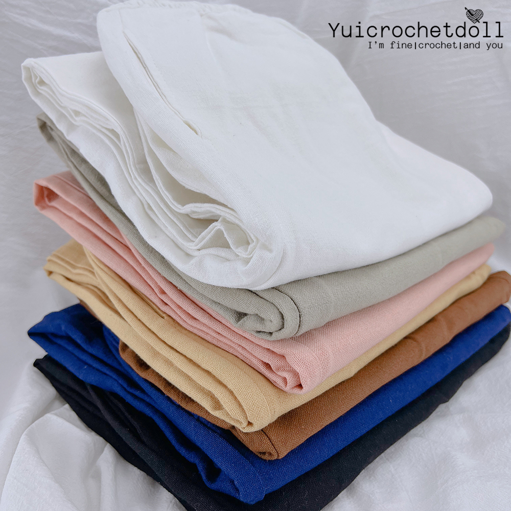 กางเกงผ้าฝ้าย "ขาจั๊มพ์" สวมใส่ในวันสบายๆ สไตล์ลำลอง เนื้อผ้าระบายอากาศได้ดี