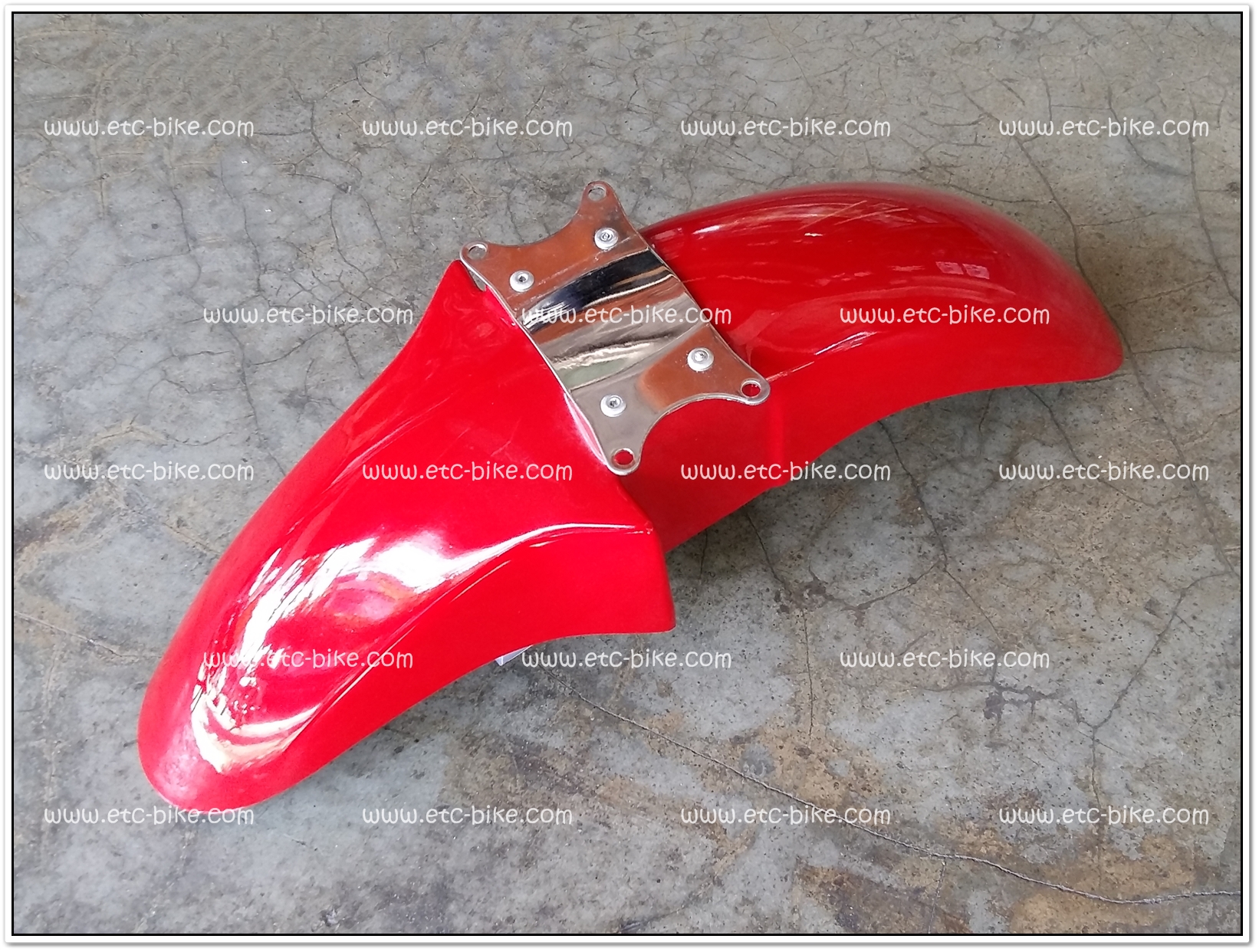 บังโคลนหน้า ZR120 สีแดง