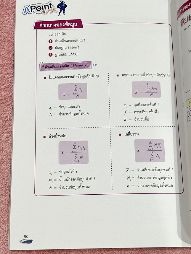 ►สรุปคณิต ม.ต้น◄ พี่แท๊ปเอเลเวล หนังสือกวดวิชาสรุปเนื้อหาวิชาคณิตศาสตร์ม.ต้น A Point Junior มีสรุปแก่นสำคัญ เนื้อหาสูตรและสมบัติต่างๆ เนื้อหาครอบคลุมตั้งแต่ระดับชั้น ม.ต้น พื้นฐาน ไปจนถึงระดับลึกเตรียมตัวสอบเข้า ม.4 โรงเรียนดังและสอบแข่งขันระดับประเทศ มีเ