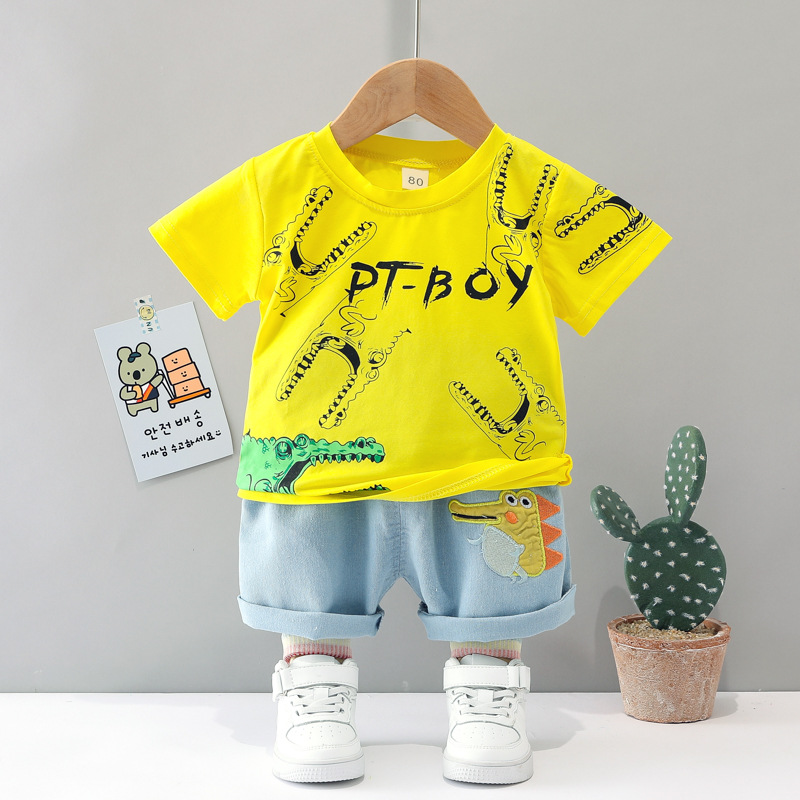 ha1562 เสื้อ+กางเกง size 80-110 จำนวน 4 ตัวต่อแพ็ค