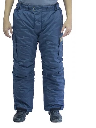 PANT กางเกงกันความเย็น สวมใส่ง่ายด้วยซิป Nylon YKK และกระดุมทองเหลือง (ไม่ขึ้นสนิม) ปรับระดับความกระชับที่เอวและข้อเท้าได้ด้วยเมจิกเทป พร้อมกระเป๋าใส่ของด้านข้าง 2 ใบ Free size