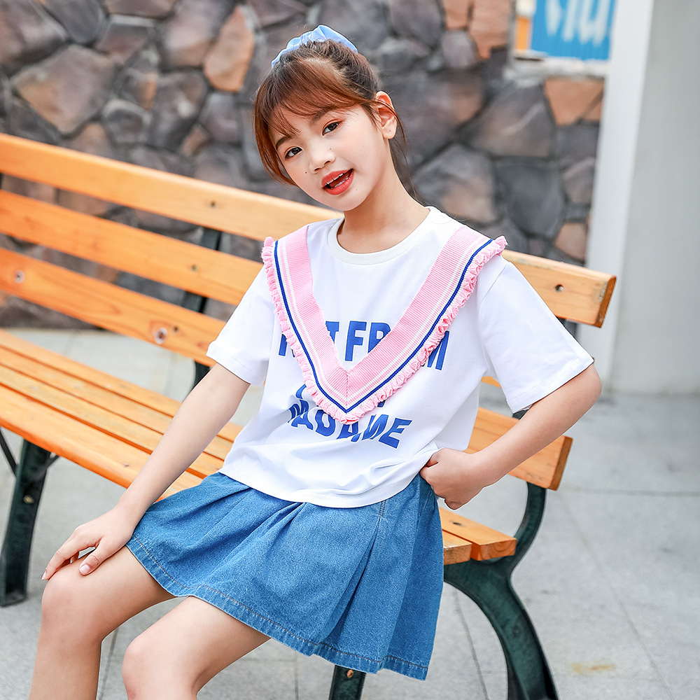 mu708 เสื้อ+กางเกง 3 ตัวต่อแพ็ค เด็กโต size 110-160 (เลือกให้ครบแพ็ค)