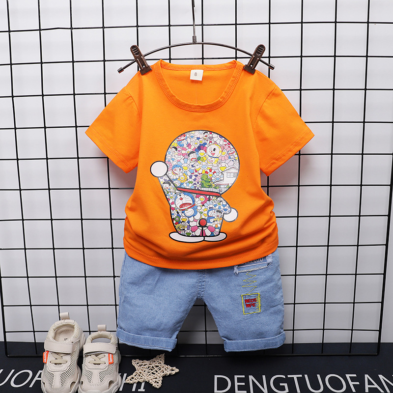 ha1386 เสื้อ+กางเกง size 90-120 จำนวน 4 ตัวต่อแพ็ค