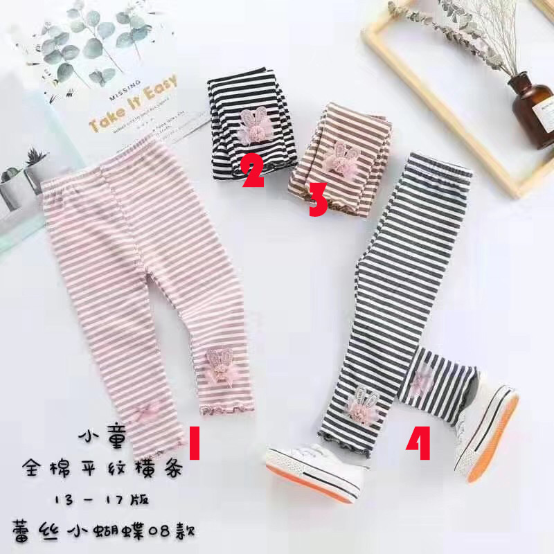 my2328 กางเกงเลกกิ้ง size 80-120 จำนวน 5ตัว ต่อแพ็ค