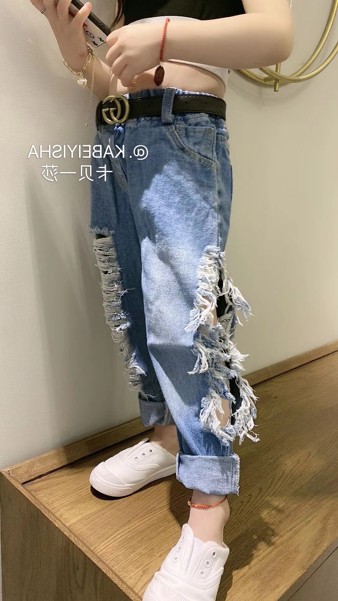 yw1070 กางเกงยีนส์ size 7-15 5 ชุดต่อแพ็ค