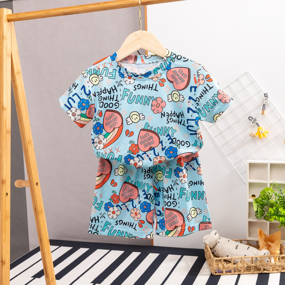 ha1588 เสื้อ+กางเกง size 80-120 จำนวน 5 ตัวต่อแพ็ค