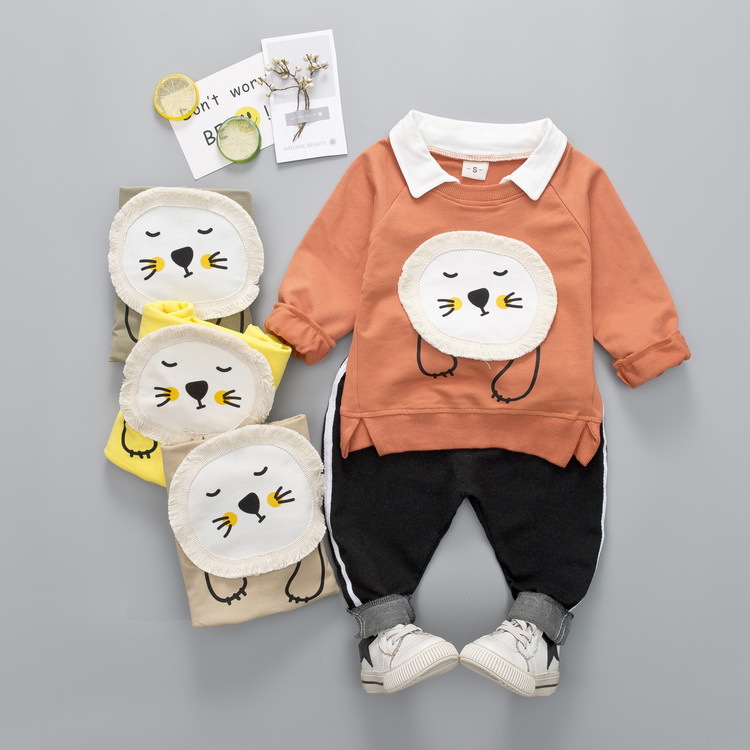 ha503 เสื้อแขนยาว+กางเกง size 80-110 4ตัวต่อแพ็ค