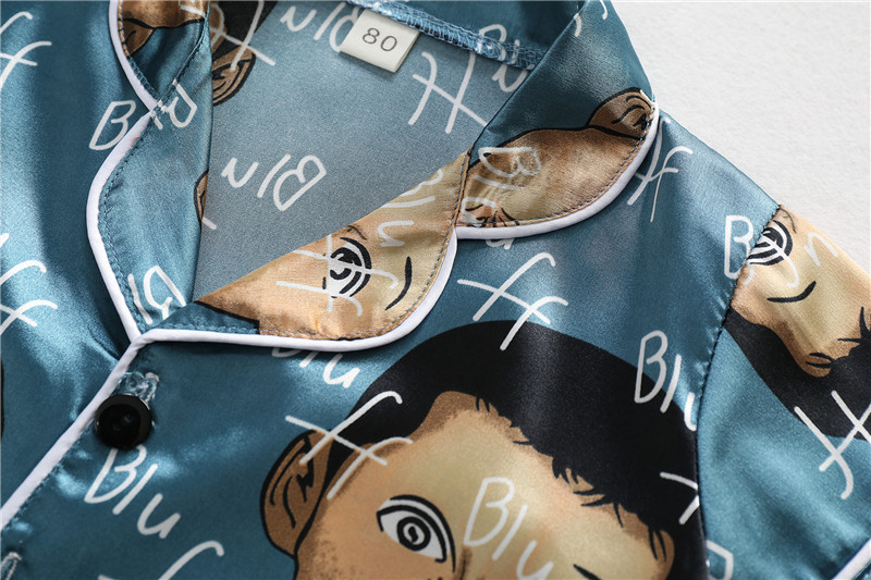ha1309 ชุดนอน เสื้อ+กางเกง size 80-110 จำนวน 4 ตัวต่อแพ็ค