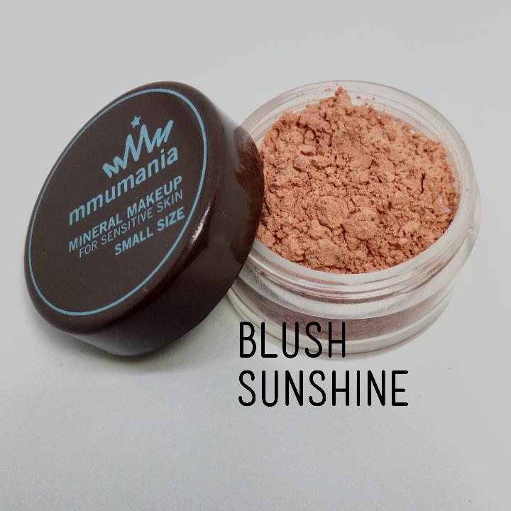 ขนาดจัดชุด MMUMANIA Mineral Makeup Blush สี Sunshine