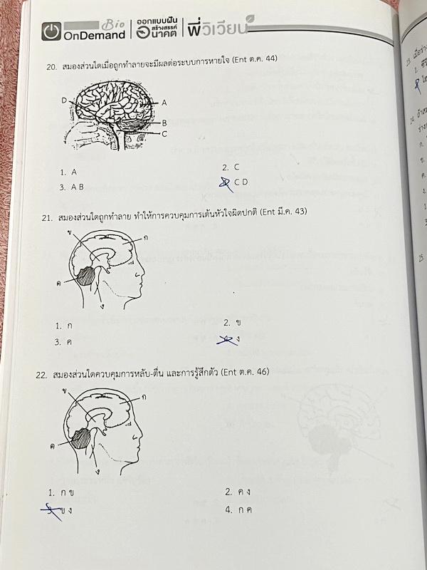 ►ออนดีมานด์◄ Set หนังสือเรียนพิเศษ + ไฟล์เฉลย วิชาวิทยาศาสตร์ ม.ต้น ชีววิทยาพี่วิเวียน เล่ม 1-8 ครบเซ็ท 8 เล่ม ครอบคลุมเนื้อหาตั้งแต่ระดับชั้นม.ต้น ม.1-2-3 เนื้อหายากลึกถึงสอบเข้า ม.4 โรงเรียนดัง จดบางหน้า จดละเอียด มีจดเทคนิคลัดการทำโจทย์ หนังสือพิมพ์สีใ