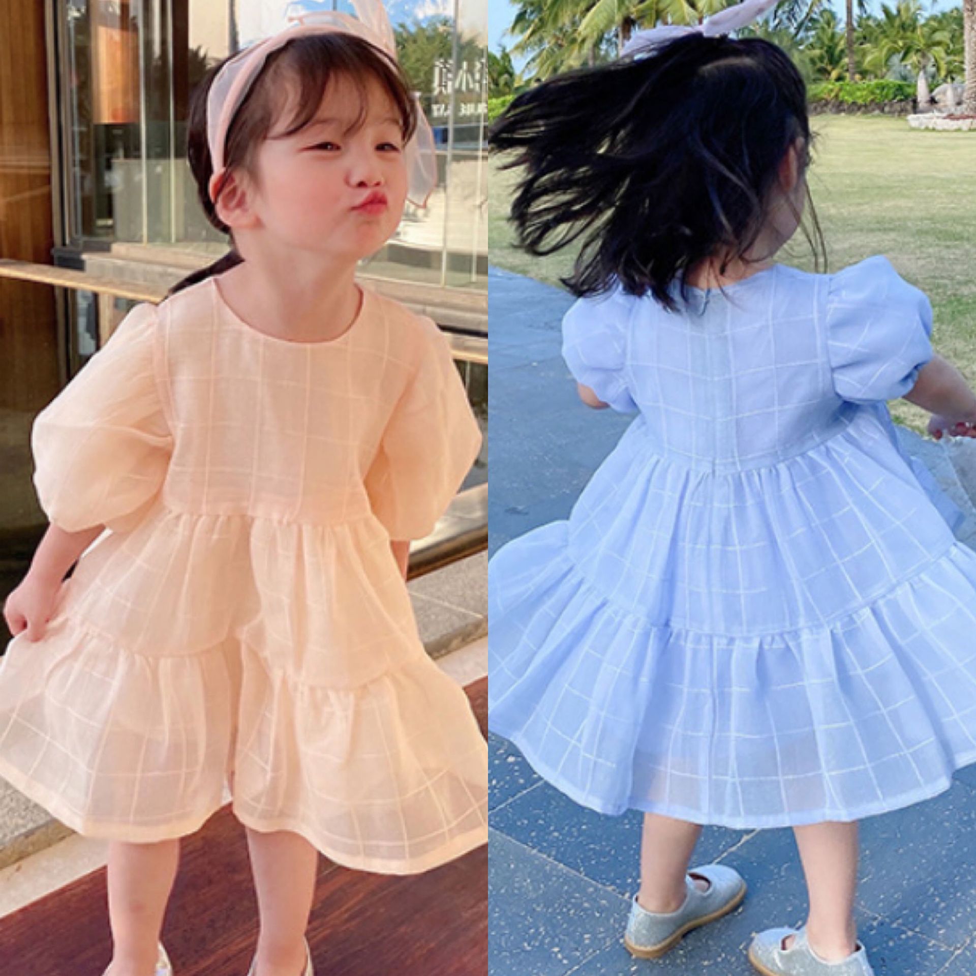 yy94 เดรส size 7-15 5 ชุดต่อแพ็ค (เลือกไซส์ได้ ให้ครบแพ็ค)