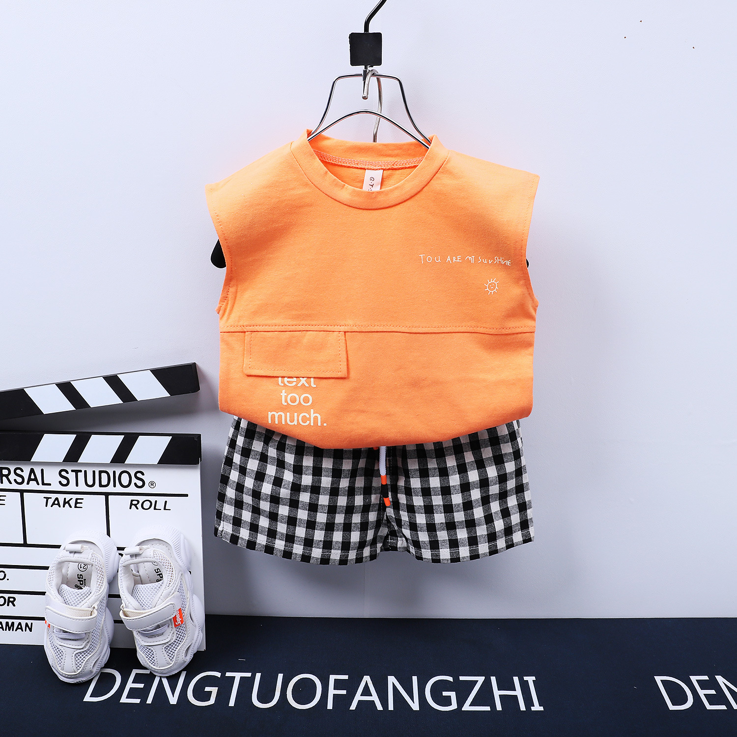ha1579 เสื้อ+กางเกง size 80-110 จำนวน 4 ตัวต่อแพ็ค