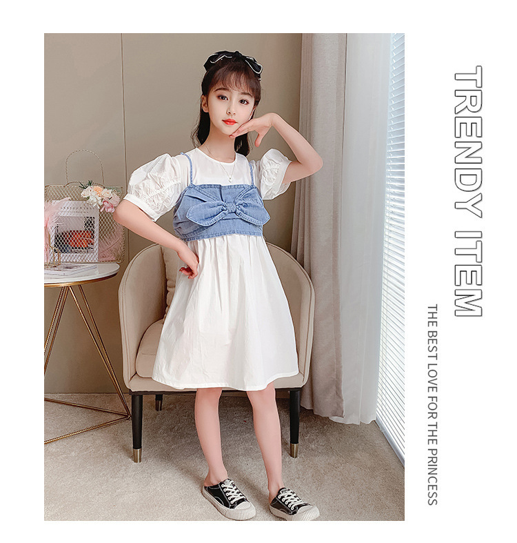 dr4933 เดรส เด็กโต 3 ตัวต่อแพ็ค 110-160 (เลือกไซส์ได้ให้ครบแพ็ค)