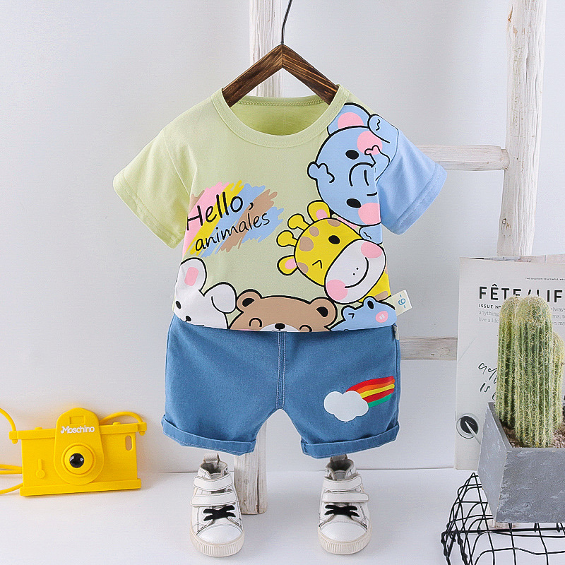 ha1514 เสื้อ+กางเกง size 80-120 จำนวน 5 ตัวต่อแพ็ค